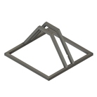 Support de sol dhaute qualité en acier pour panneau de polystyrène