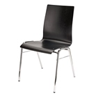 Chaise polyvalente et design noire empilable K&M
