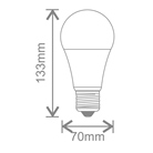 Lampe LED GLS 18W 230V E27 4000K IRC82 2000lm 15000H - KOSNIC