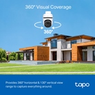 Caméra de sécurité 2K extérieure TP-link Tapo C510W