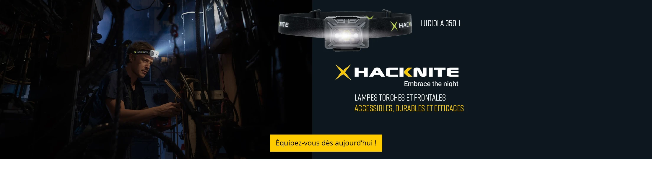 Lampes HACKNITE