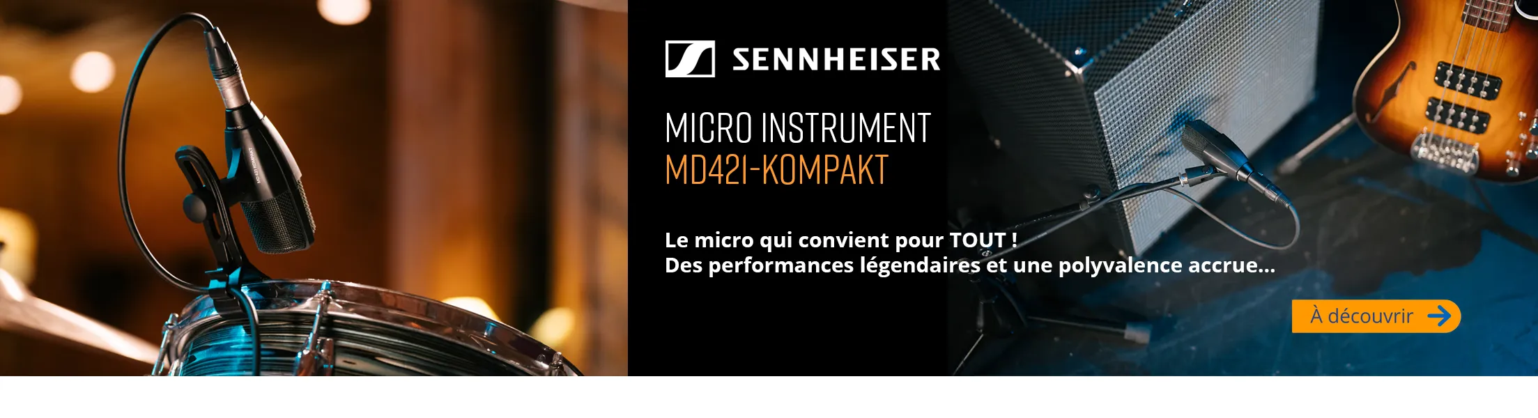 Micro instruments MD421 Kompakt Sennheiser