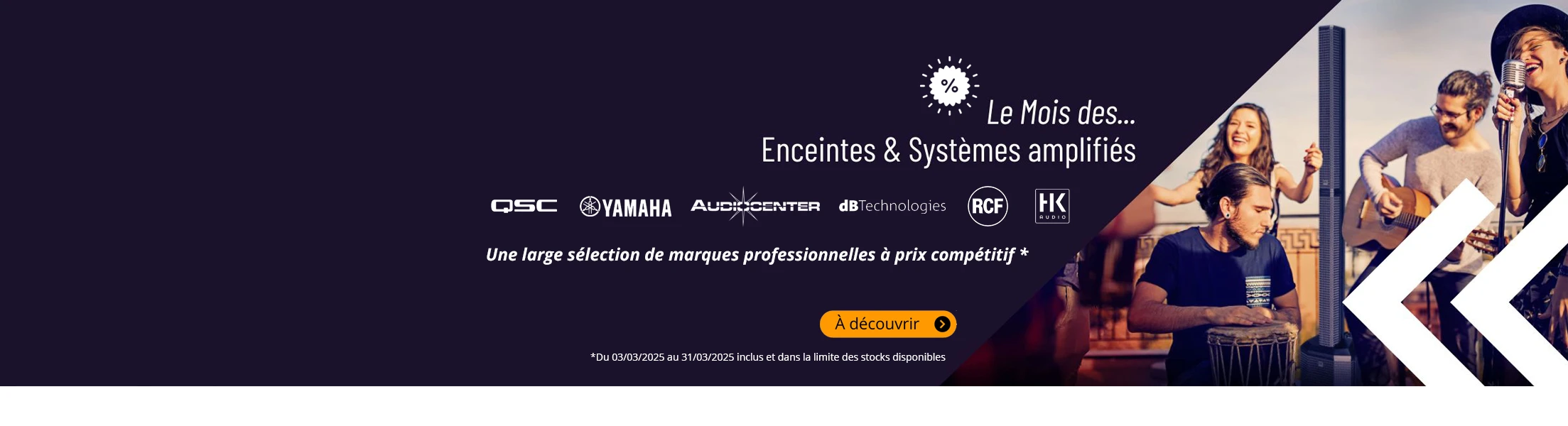 Enceintes et Systèmes amplifiés