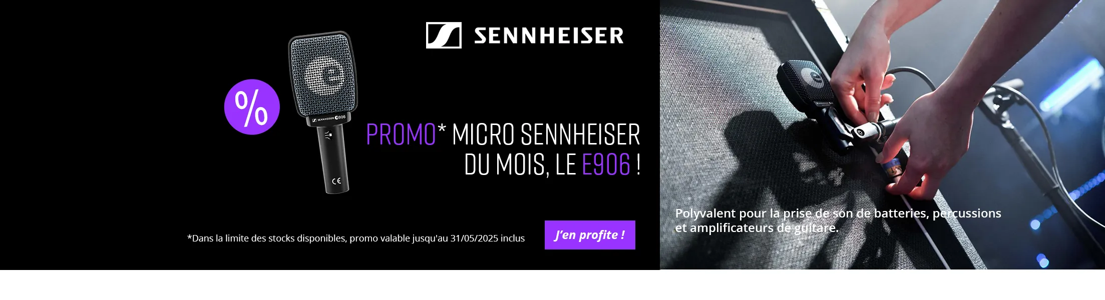 Promo Sennheiser E906