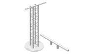 Accessoire pour totem en structure