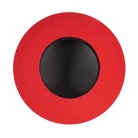 2012-R-Oeilleton peau de chamois rond medium BLUESTAR Round Large Eyecushion