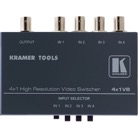 4X1VB-KRAMER Sélecteur vidéo 4 x 1 connecteurs BNC, 400 MHz, passif