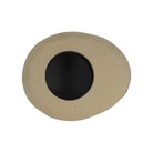6011-B-Oeilleton peau de chamois ovale petit BLUESTAR Oval Small Eyecushion