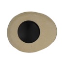 6012-B-Oeilleton peau de chamois ovale médium BLUESTAR Oval Large Eyecushion