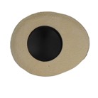 6013-B-Oeilleton peau de chamois ovale grand BLUESTAR Oval Long Eyecushion