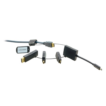 Adaptateur KRAMER Minio DisplayPort vers HDMI Adapter Ring AD-RING-5