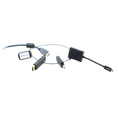 Adaptateur KRAMER USB type C vers HDMI Adapter Ring AD-RING-7