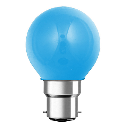 Lampe LED balle de golf Bleue 1W B22 60lm 30000H - KOSNIC