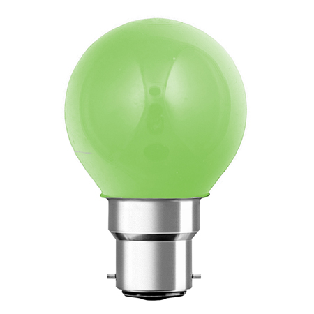 Lampe LED balle de golf Verte 1W B22 60lm 30000H - KOSNIC