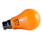 B22DEC6D-O - Lampe LED déco Orange 7W B22 25000H - BE1ST PRO
