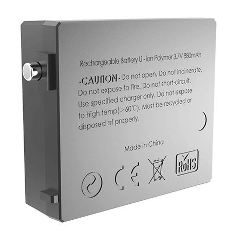 Batterie de rechange pour lampe frontale Ledlenser MH2, MH6, SEO
