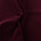 BORDEAUXGRANDCRU28-Velours coton 590 g/m² - laize de 1,50m - classé M1 coloris bordeaux