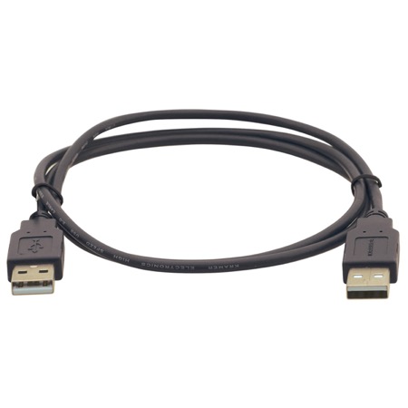 Cordon USB 2.0 modèle A mâle - A mâle KRAMER C-USB/AA-10 - long. 3m