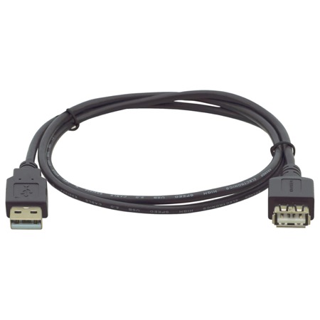 Cordon USB 2.0 modèle A mâle-A femelle KRAMER C-USB/AAE-1 - long. 30cm