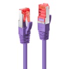 CAT6-STD03VT - Cordon de patch Ethernet CAT. 6 S/FTP LINDY - 30cm - Violet
