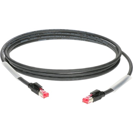Cordon Ethernet RJ45 Cat. 6a U/FTP pour extension vidéo HDBaseT 100m