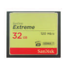 CFE-32-Carte mémoire SANDISK CompactFlash Extreme - 32Go - 120 / 85 Mb/sec