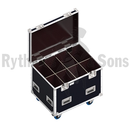 Malle série HEXA Rythmes et Sons 800x600x600 pour 8 projecteurs