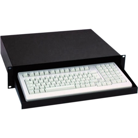 Etagère pour clavier d'ordinateur 435mm sur glissière - 19 / 2U