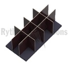 CLOISON-KIT4X3 - Kit de cloisonnage en bois 4x3 pour malle de type 1200 x 600 x 600mm