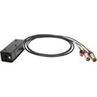 CLRJAESOP-Recepteur 2 canaux KLOTZ CATLink audio analogique, AES/EBU ou DMX 3p 