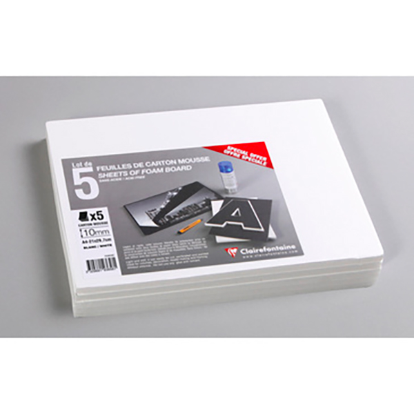 Lot De 5 Cartons De Reliure Noirs A4 - 2mm D'épaisseur 1370g/m² Pour Bricolage