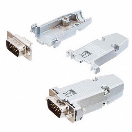 Connecteur ou insert VGA HD-15 femelle à souder KRAMER CON-HD15/BF