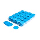 CONFETTIS-RDS-BLC-Sachet de confettis ignifugés 1kg - diamètre 55mm - BLEU CLAIR