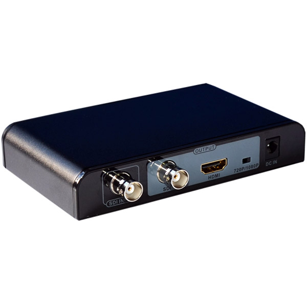 Convertisseur vidéo SD-SDI et HD-SDI vers HDMI et SDI ByPass - LA BS
