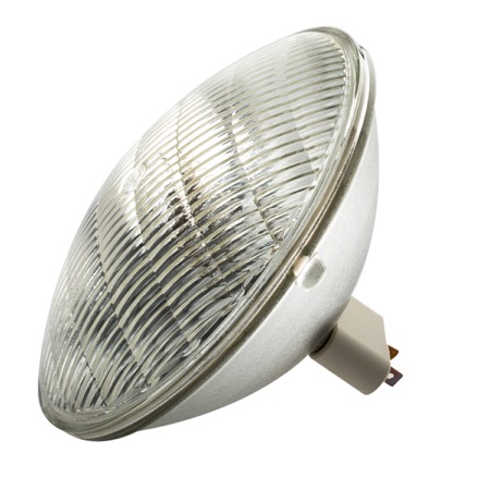 Lampe PAR64 MFL/WFL 500W 240V GX16d 3200K 24-42° 300H - GE