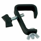 CR20N - Crochet acier BABY pour tubes Ø 16 à 20mm ASD - noir