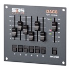 DAC6-Pupitre de commande DMX 6 circuits + master + flashs SRS à encastrer