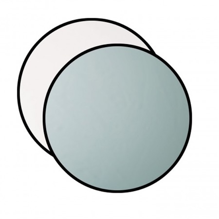 Disque réflecteur rond pliant WESTCOTT Basic 30'' Silver / Blanc