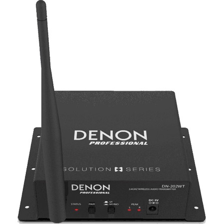 Emetteur audio UHF stéréo sur entrées symétriques XLR DENON