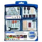 DREMEL-KIT100ACC-Kit complet et polyvalent de 100 accessoires pour outils DREMEL