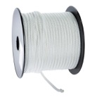 DRISSE-4P50B-Drisse polyester préétirée blanche 4mm x 50m (+/-5% en longueur)
