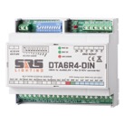 DTA6R4-DIN-Convertisseur DMX vers 6 sorties 0-10V + 4 relais sur rail DIN SRS