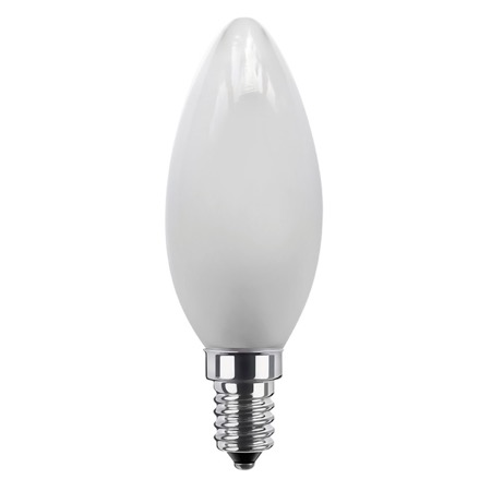 Lampe LED déco flamme opal 2W E14 2700K IRC80 250lm 20000H - SEGULA