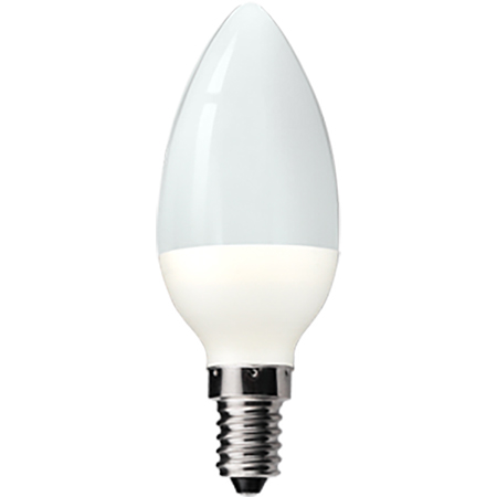 Lampe LED flamme dépolie 5W E14 2700K 400lm 20000H - KOSNIC