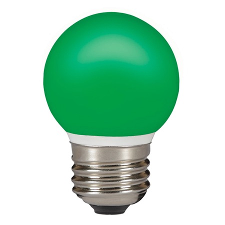 Lampe LED balle de golf Verte 0,5W E27 50lm 25000H - SYLVANIA