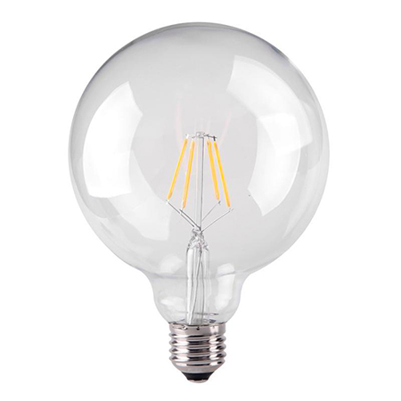 Lampe LED globe 4,5W 230V E27 2700K IRC80 470lm 20000H - KOSNIC