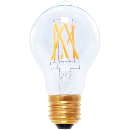 Lampe LED déco bulb claire 6W E27 2200K IRC90 400lm 20000H - SEGULA