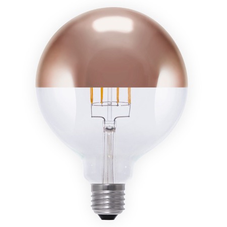 Lampe LED déco cuivre 8W E27 2000 à 2900K IRC90 450lm 20000H - SEGULA