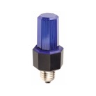 EASYFL-E27-BL-Mini strobe bleu culot E27 lampe non remplacable 