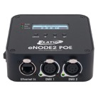 ENODE2POE-Node ethernet vers 2 ports XLR 5 points - alimentation via POE